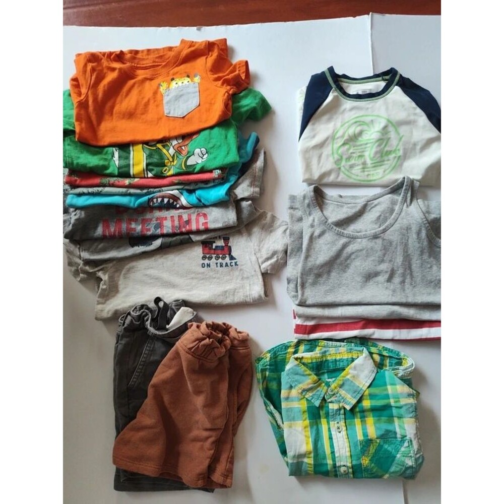 15pcs 3t boys clothes bundle assortment lot clothing clothes set T-shirts shorts